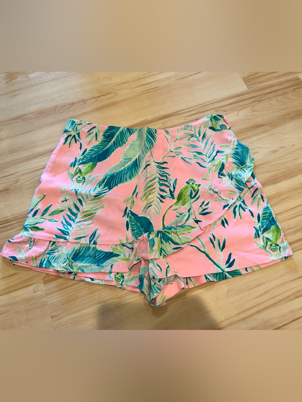 🩷🐒 EUC Lilly Pulitzer monkey print skort